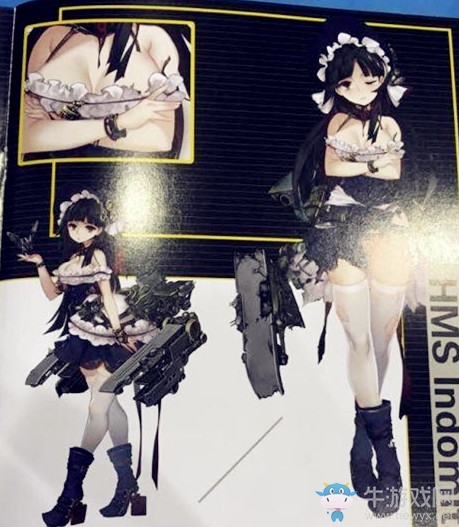 《戰艦少女R》不撓號航母立繪圖鑒