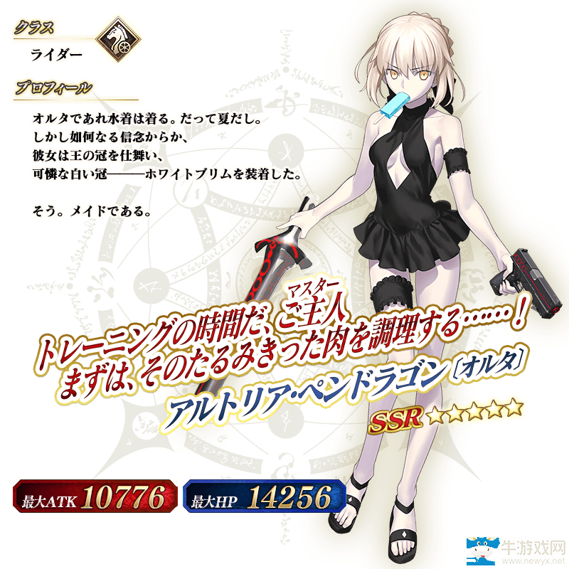 《FGO》泳裝黑無毛解析