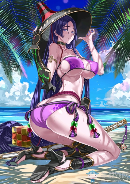 《FGO》泳裝源賴(lài)光滿破立繪圖鑒一覽