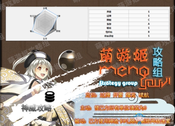 《神代夢(mèng)華譚》情報(bào)縱橫卡組介紹