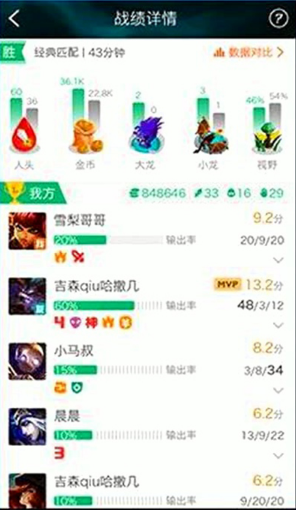 《掌上tgp》查看別人戰(zhàn)績的方法教程