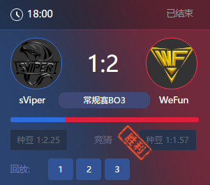 《王者榮耀》2017KPL秋季賽10月1號sViper vs WF比賽視頻