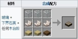 《我的世界》陽(yáng)光傳感器制作方法