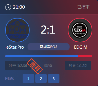 《王者榮耀》2017KPL秋季賽10月13號eStar vs EDG.M比賽視頻