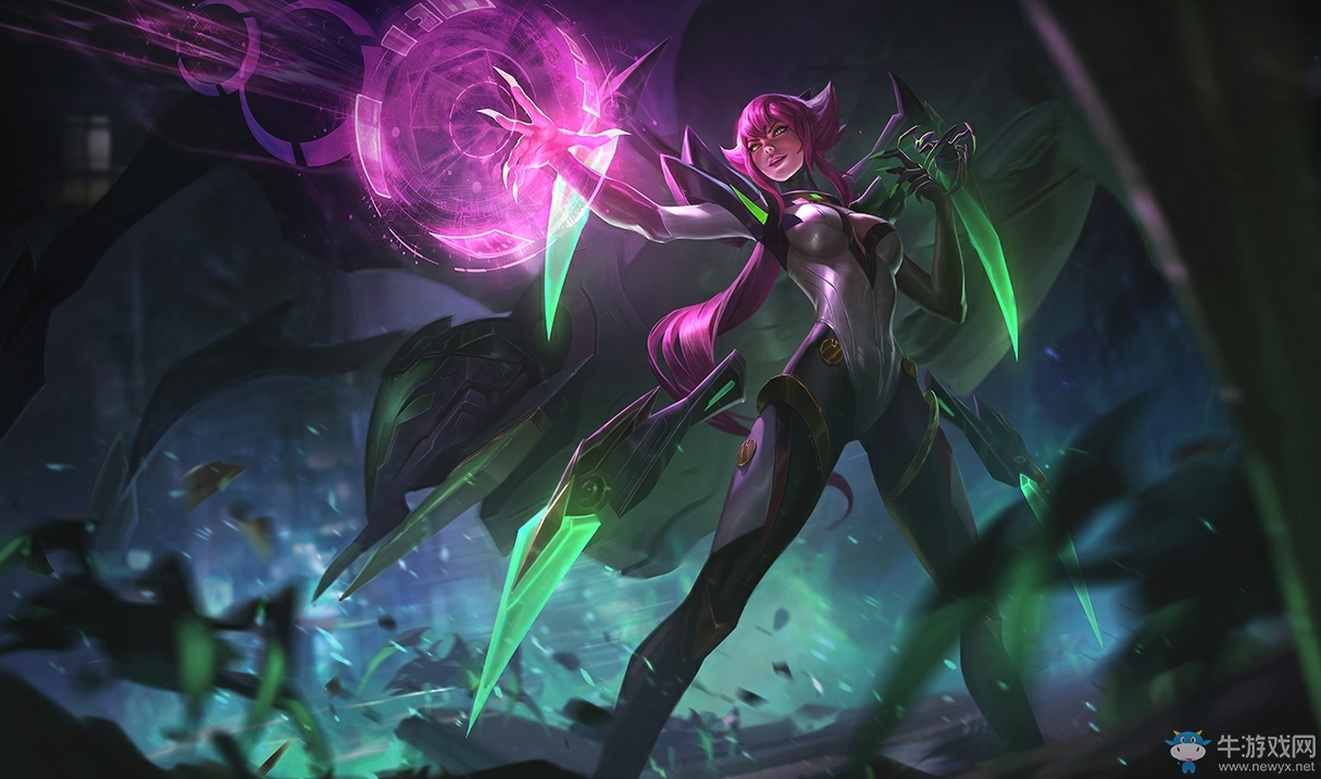 《LOL》銀河魔裝機神 伊莉絲皮膚介紹