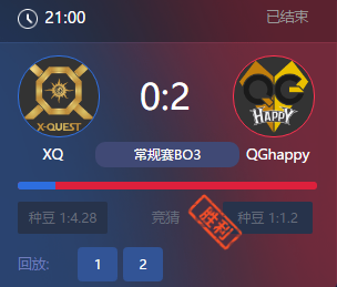 《王者榮耀》2017KPL秋季賽10月19號(hào)XQ vs QG比賽視頻