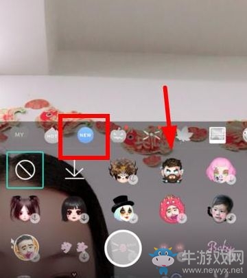 《faceu激萌》雷神3貼紙位置介紹