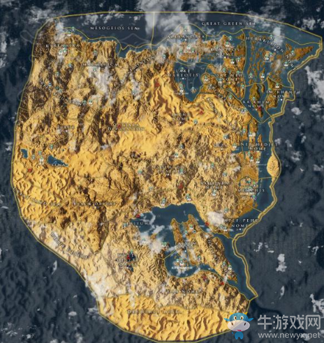 《刺客信條：起源》觀星石環全位置介紹