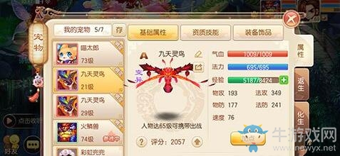 《夢幻誅仙》手游實(shí)用寵物介紹