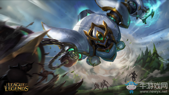 《LOL》銀白槍騎 布里茨皮膚介紹