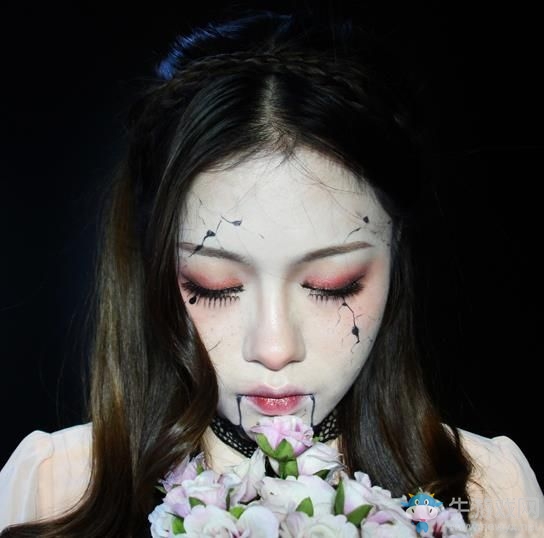 《美妝相機(jī)》破碎娃娃妝教程