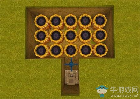 《迷你世界》防熊陷阱制作方法