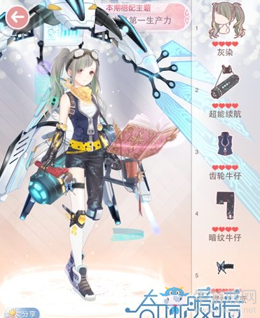 《奇跡暖暖》科學(xué)技術(shù)是第一生產(chǎn)力搭配攻略