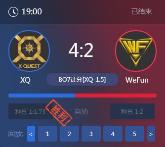 《王者榮耀》2017KPL秋季賽11月24號XQ vs WF比賽視頻