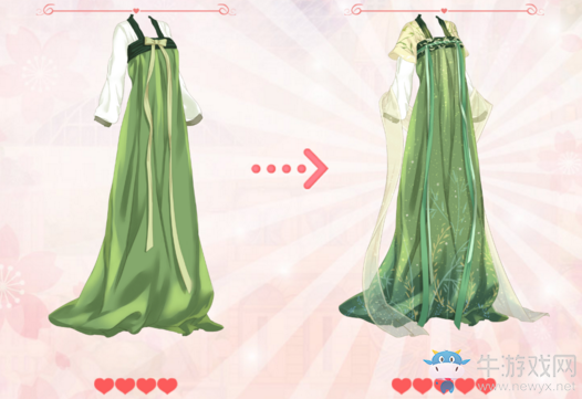 《奇跡暖暖》2月7日連衣裙”綠煙“進化后的名字是？