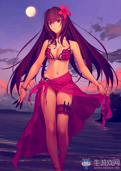 《FGO》泳裝殺階斯卡哈解析