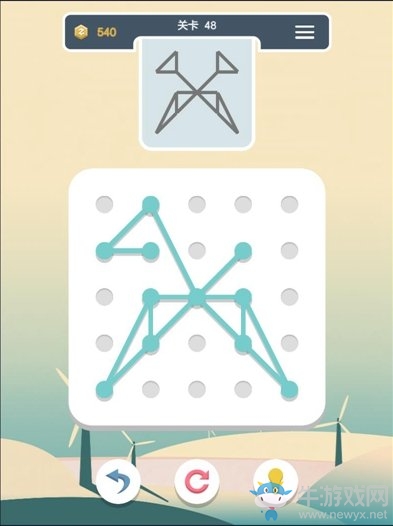 《點線交織》經典模式全關卡攻略大全