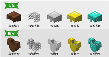 《我的世界》手游全盔甲詳解