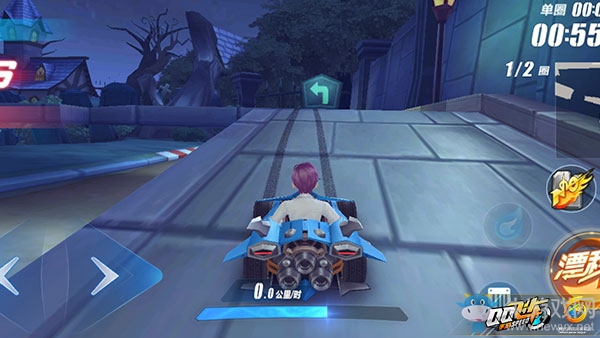 《QQ飛車》手游月光之城賽道詳解