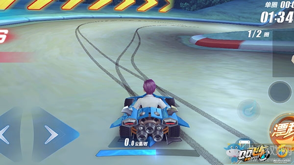 《QQ飛車》手游月光之城賽道詳解
