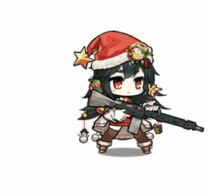 《少女前線》阿梅利圣誕裝扮“賣禮物的圣誕樹”立繪一覽