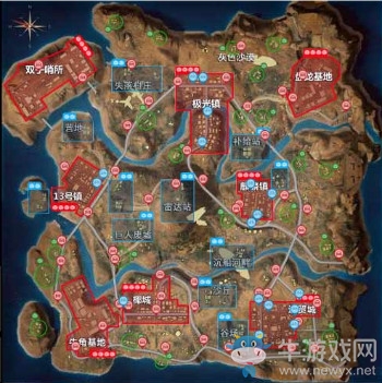 《CF》手游荒島特訓(xùn)資源點介紹