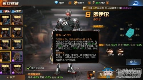 《魂斗羅：歸來》多伊爾皮膚介紹