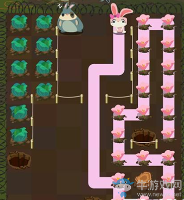 《兔子復仇記》第四章營救第41-45關圖文攻略