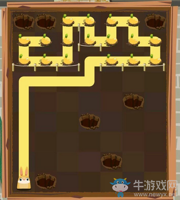 《兔子復(fù)仇記》第三章兔子洞里66-70關(guān)圖文攻略