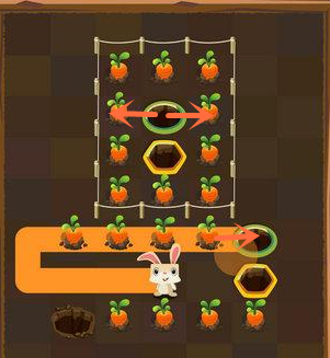 《兔子復仇記》第三章兔子洞里16-20關圖文攻略