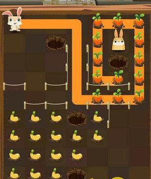 《兔子復仇記》第三章兔子洞里16-20關圖文攻略