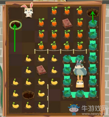 《兔子復(fù)仇記》第三章兔子洞里71-75關(guān)圖文攻略