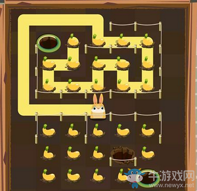 《兔子復仇記》第三章兔子洞里36-40關(guān)圖文攻略