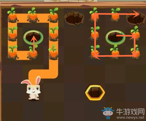 《兔子復仇記》第三章兔子洞里46-50關圖文攻略