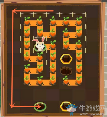 《兔子復(fù)仇記》第三章兔子洞里71-75關(guān)圖文攻略