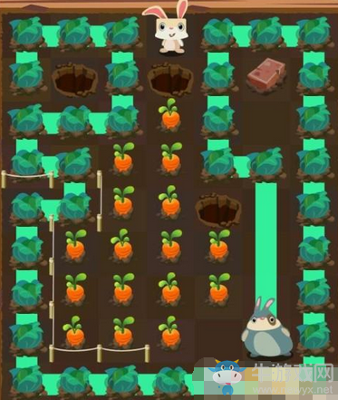 《兔子復仇記》第三章兔子洞里56-60關圖文攻略