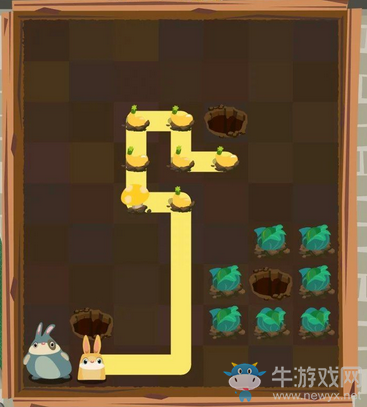 《兔子復(fù)仇記》第三章兔子洞里61-65關(guān)圖文攻略
