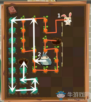 《兔子復(fù)仇記》第三章兔子洞里11-15關(guān)圖文攻略