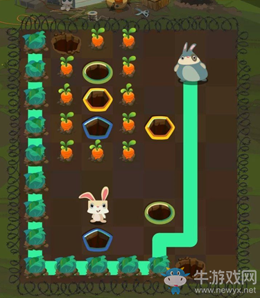 《兔子復仇記》第四章營救第51-55關圖文攻略