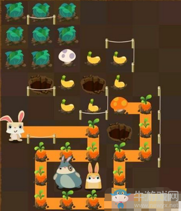 《兔子復仇記》第三章兔子洞里56-60關圖文攻略