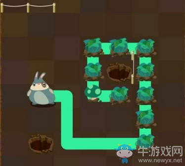 《兔子復(fù)仇記》第三章兔子洞里51-55關(guān)圖文攻略