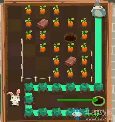 《兔子復(fù)仇記》第三章兔子洞里71-75關(guān)圖文攻略