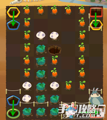 《兔子復(fù)仇記》龍舌蘭高原第13關(guān)圖文攻略