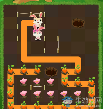 《兔子復(fù)仇記》五針?biāo)?6-20關(guān)圖文攻略