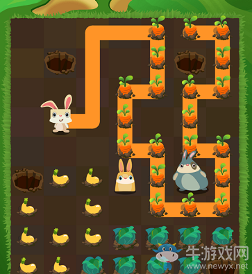 《兔子復仇記》五針松21-25關(guān)圖文攻略