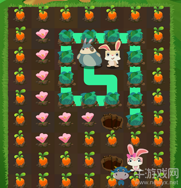 《兔子復(fù)仇記》五針?biāo)?6-20關(guān)圖文攻略