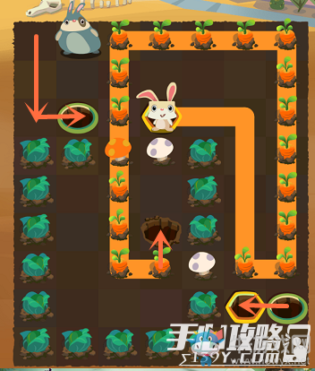 《兔子復(fù)仇記》龍舌蘭高原第41關(guān)圖文攻略