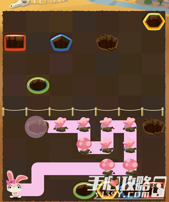 《兔子復(fù)仇記》龍舌蘭高原第48關(guān)圖文攻略