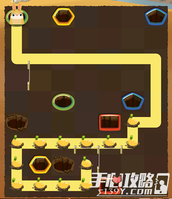 《兔子復(fù)仇記》龍舌蘭高原第46關(guān)圖文攻略