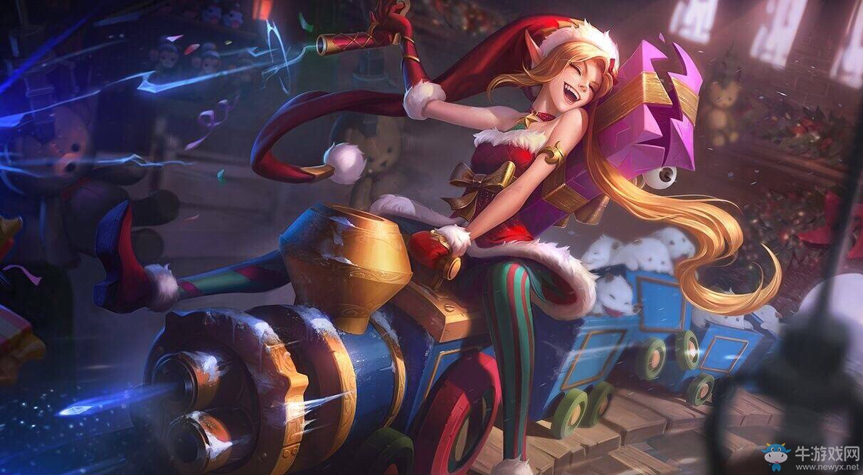 《LOL》圣誕搗蛋鬼 金克絲皮膚介紹
